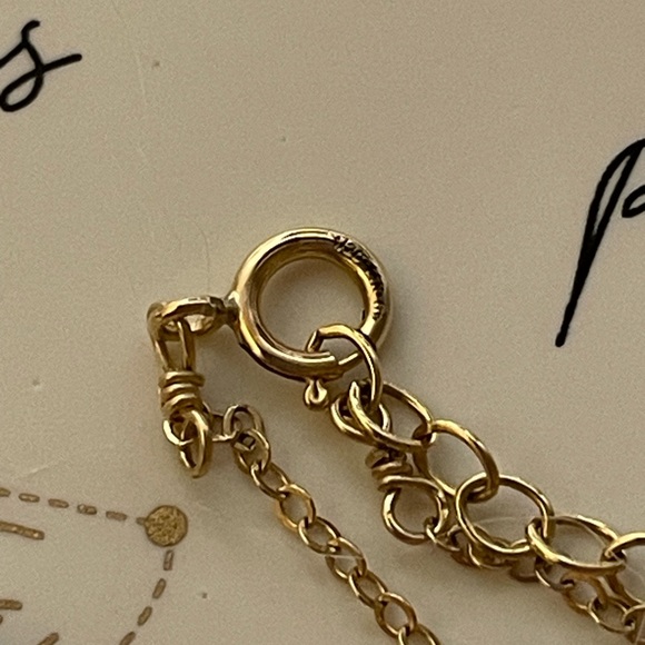 Vintage Gold filled Baroque or Keshi Pearl Pendant Necklace - Picture 5 of 6